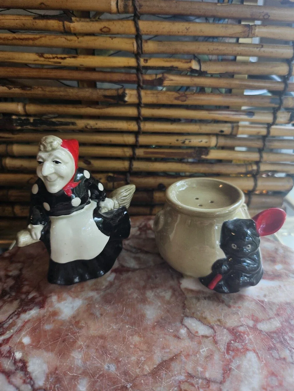 Fitz & Floyd Halloween Salt & Pepper Shakers
